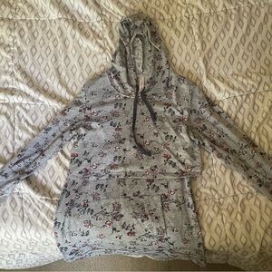 Latched Mama Floral Nursing Hoodie - Large